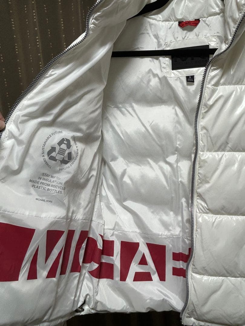 MICHAEL KORS ホワイトダウンジャケット　S