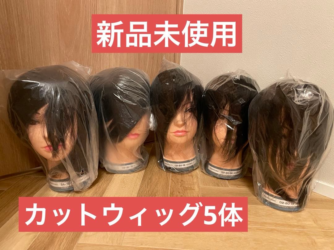 マーコ様【新品未使用】カットウィッグ 5体