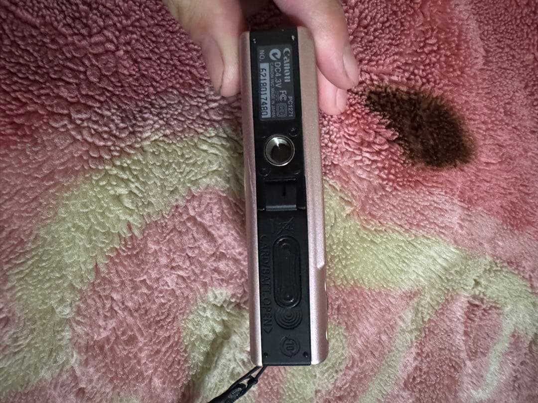 Canon IXY デジタルカメラ ピンク