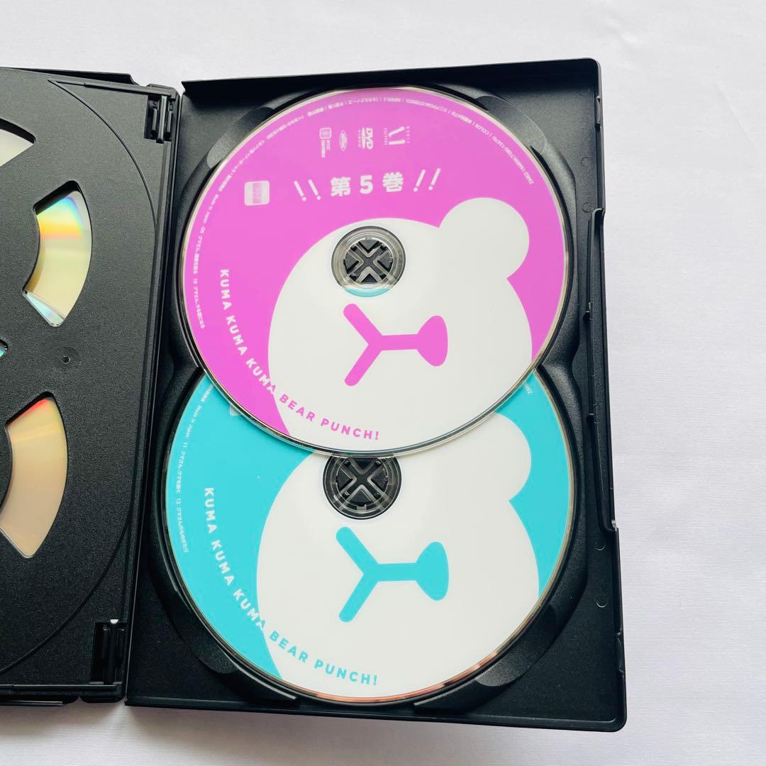 【新品ケース付】くまクマ熊ベアー1期　ぱーんち 2期　全12巻　全巻セット