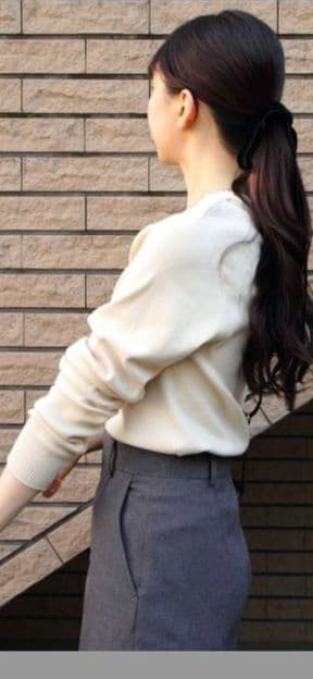 muun様THE SHINZONE エクリュ　エブリデイニット