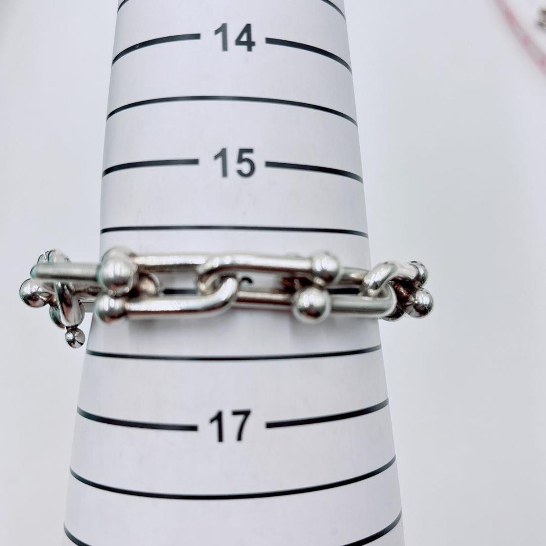 Tiffany ティファニー　ハードウェア ラージリンク ブレスレット