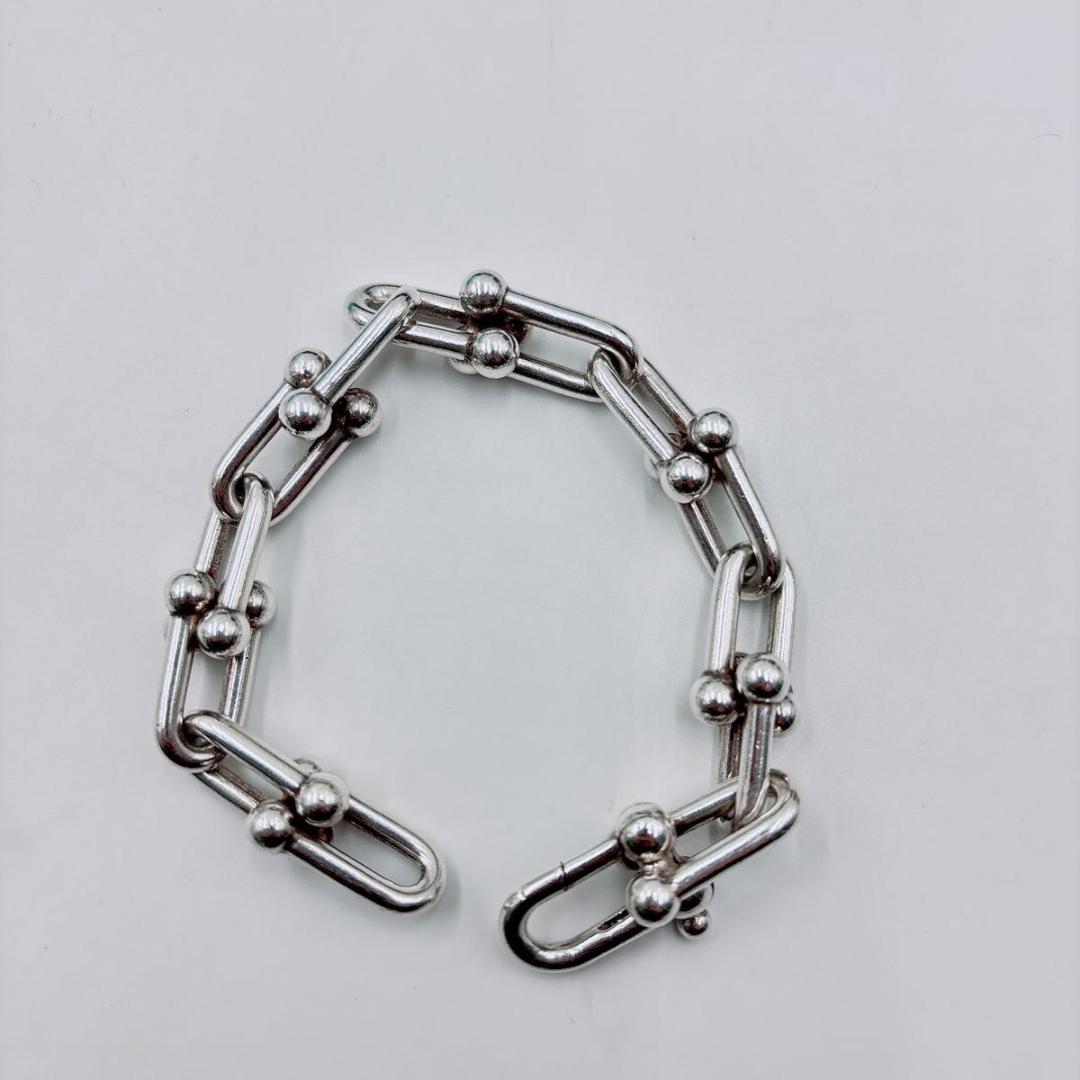 Tiffany ティファニー　ハードウェア ラージリンク ブレスレット