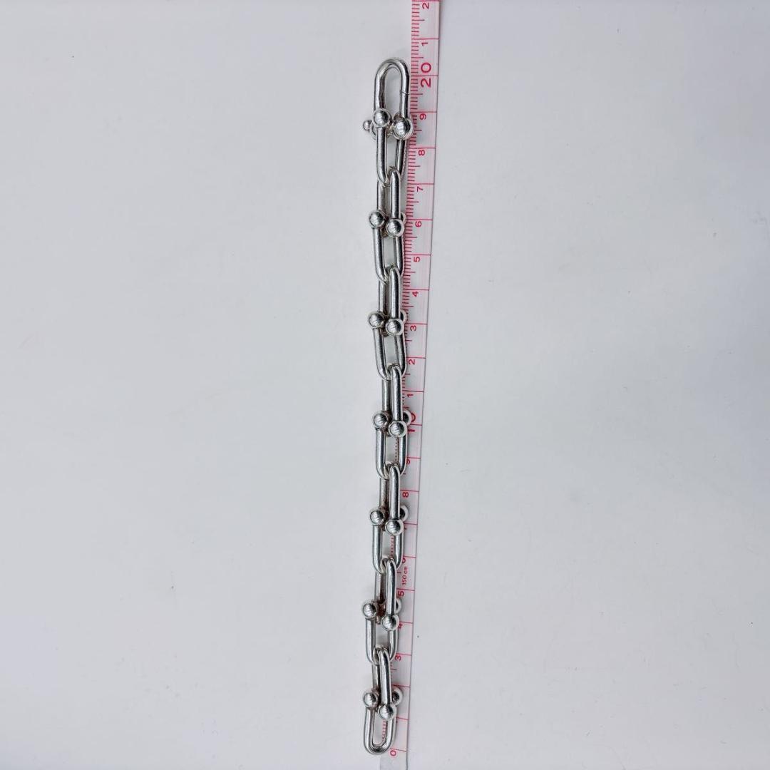 Tiffany ティファニー　ハードウェア ラージリンク ブレスレット