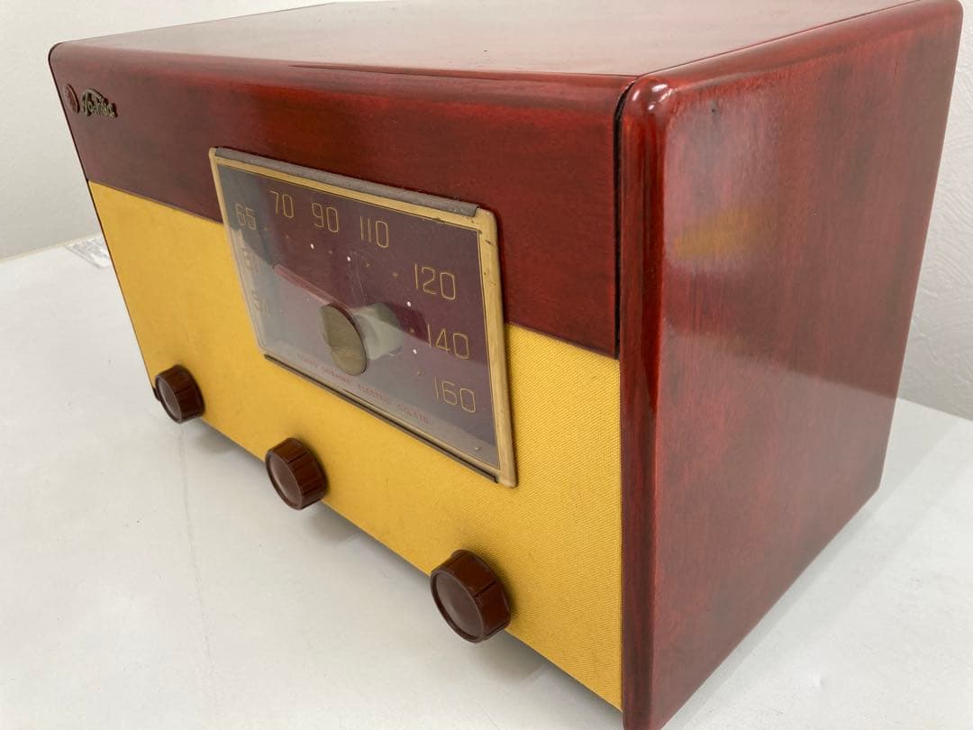 【稼働品✨】 Toshiba 東芝 マツダ　真空管ラジオ 昭和レトロ　激レア美品