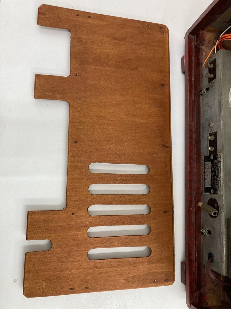 【稼働品✨】 Toshiba 東芝 マツダ　真空管ラジオ 昭和レトロ　激レア美品