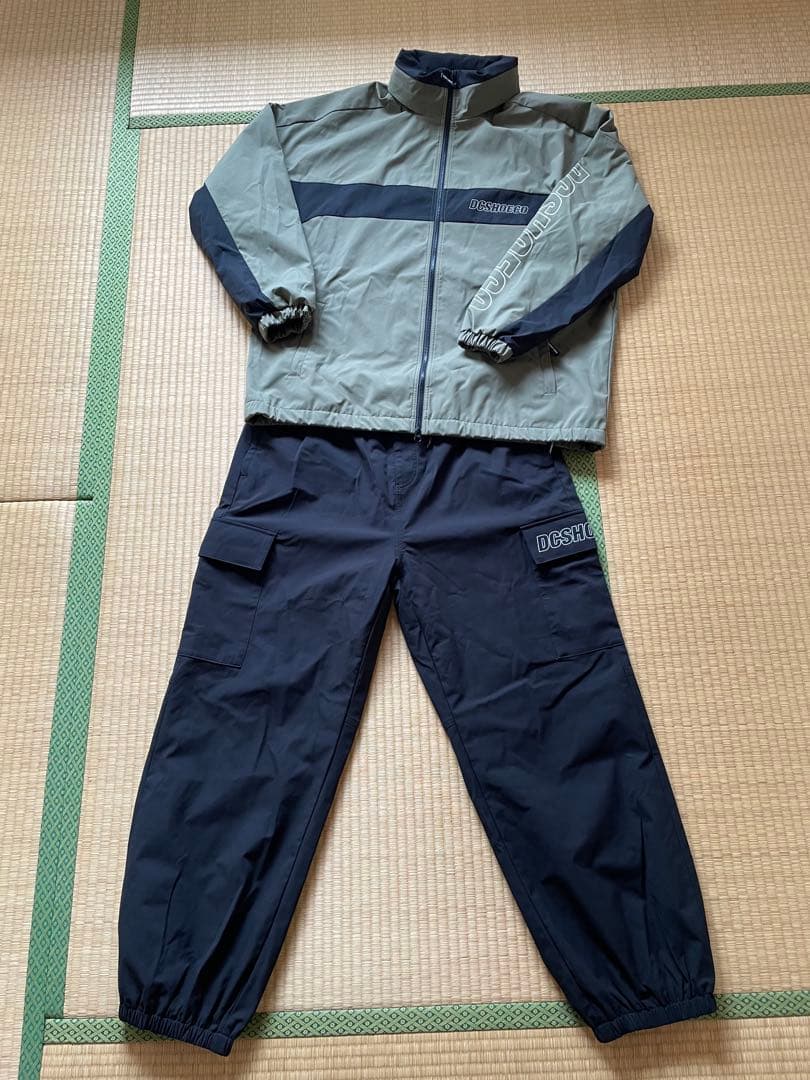 訳あり　DC スノーボードウェア　上下セット　セットアップ　サイズL