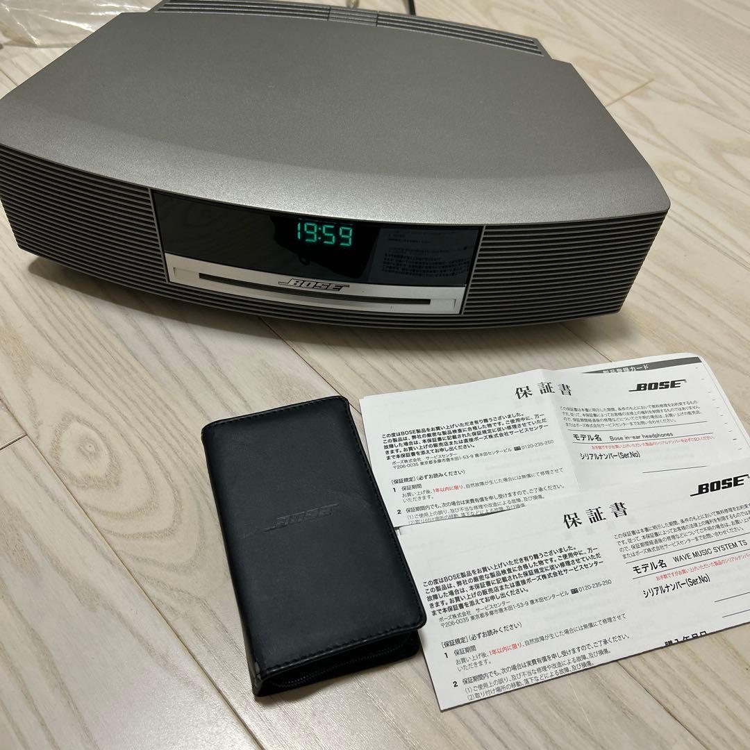 BOSE Wave Music System シルバー イヤホンセット
