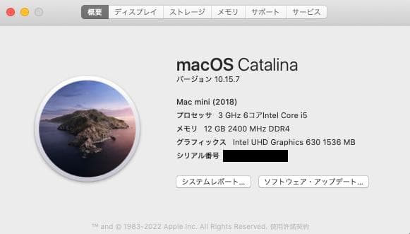 美品増設済 Mac mini MXNG2J/A 2018年 12GB/512GB
