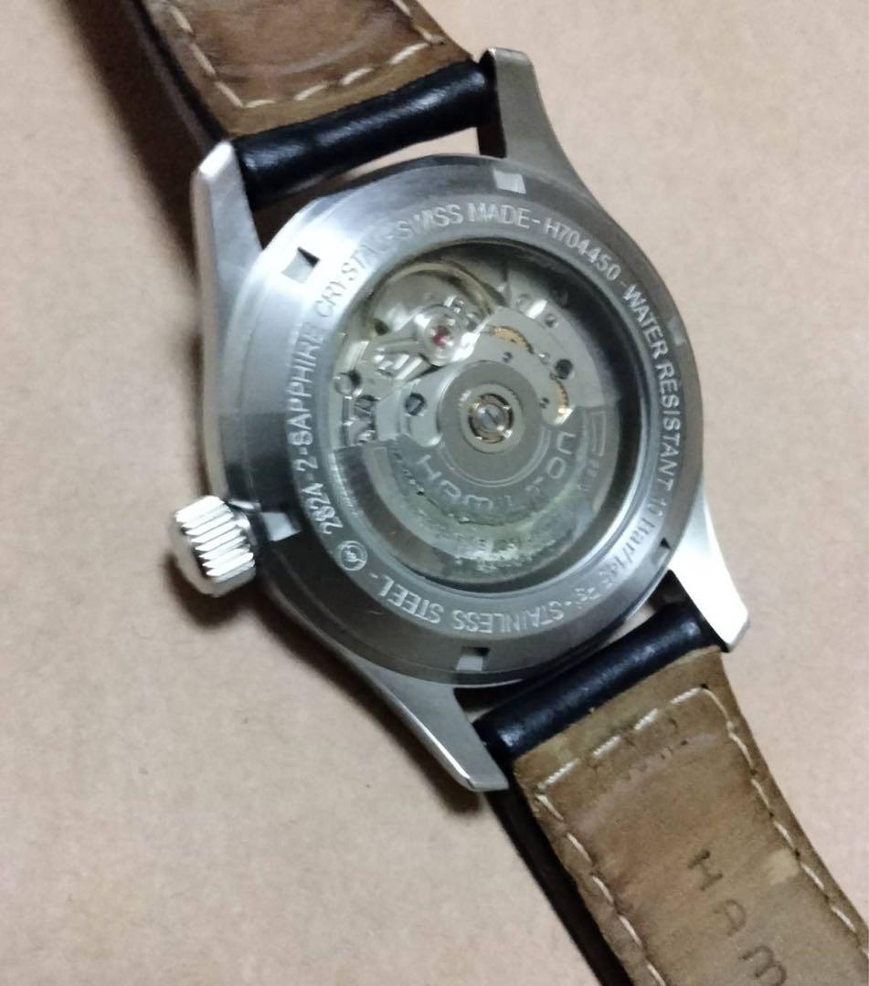 M*r様 Hamilton Khaki Field 自動巻き 時計