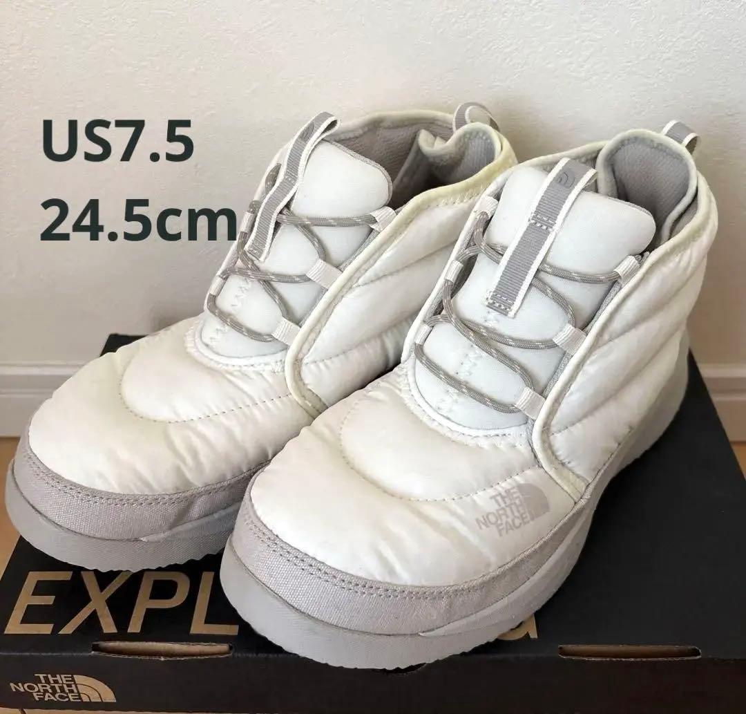 US購入 レア ノースフェイス チャッカブーツ ホワイト