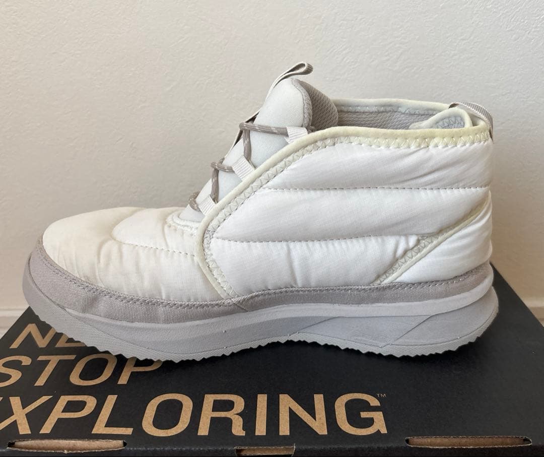 US購入 レア ノースフェイス チャッカブーツ ホワイト