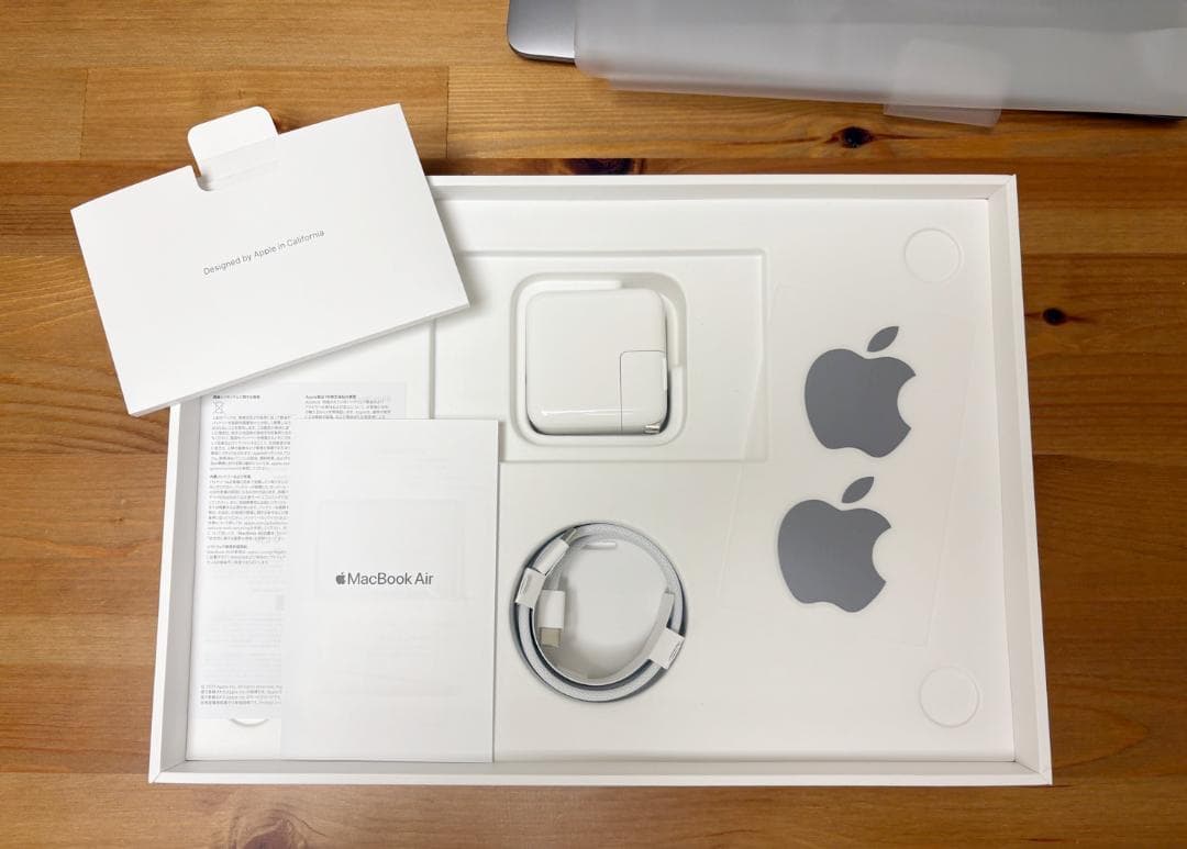 【美品/最大容量100%】M1 MacBookAir 2020 1TB/8GB