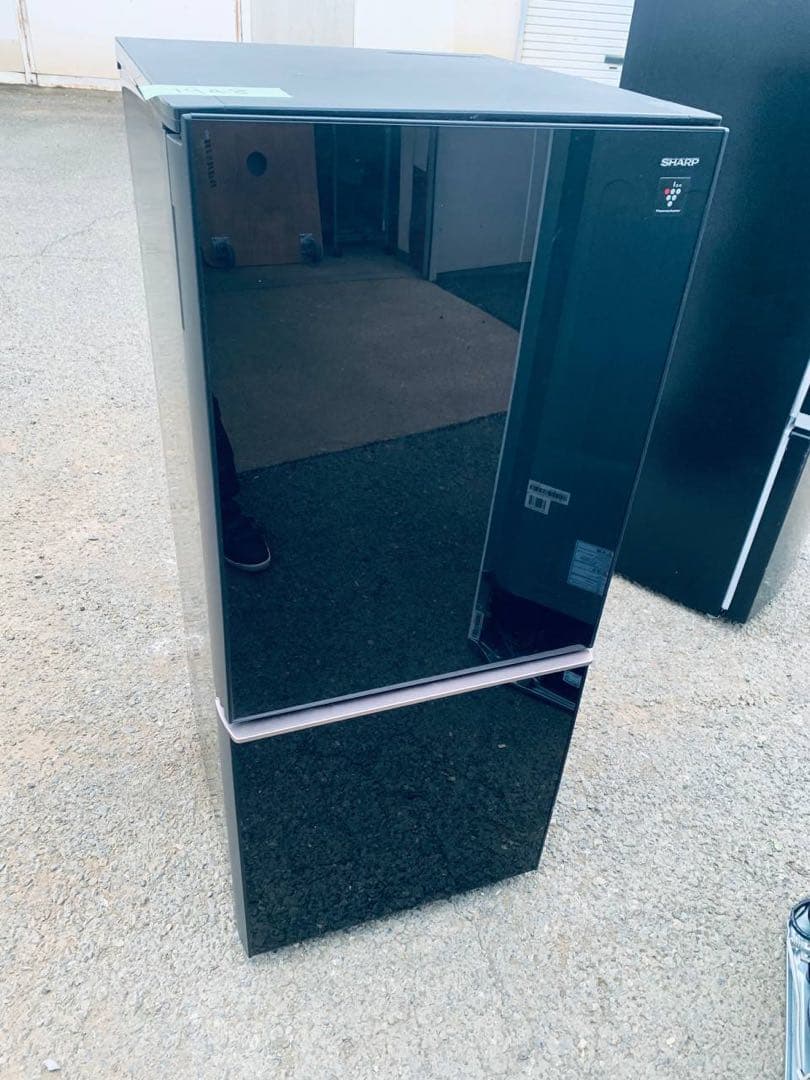 ①✅SHARPノンフロン冷凍冷蔵庫✅ ✅SJ-GD14D-B✅送料設置無料
