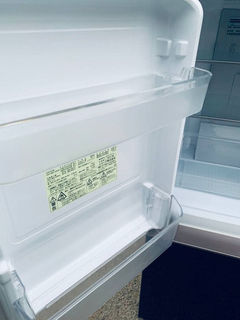 ①✅SHARPノンフロン冷凍冷蔵庫✅ ✅SJ-GD14D-B✅送料設置無料