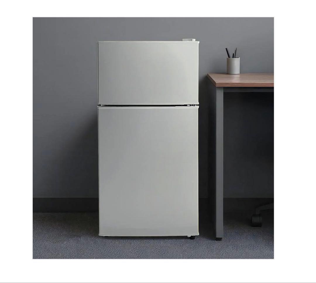 #2897　【新型】冷蔵庫HD60L シルバー ONE STEP 60L 2ドア