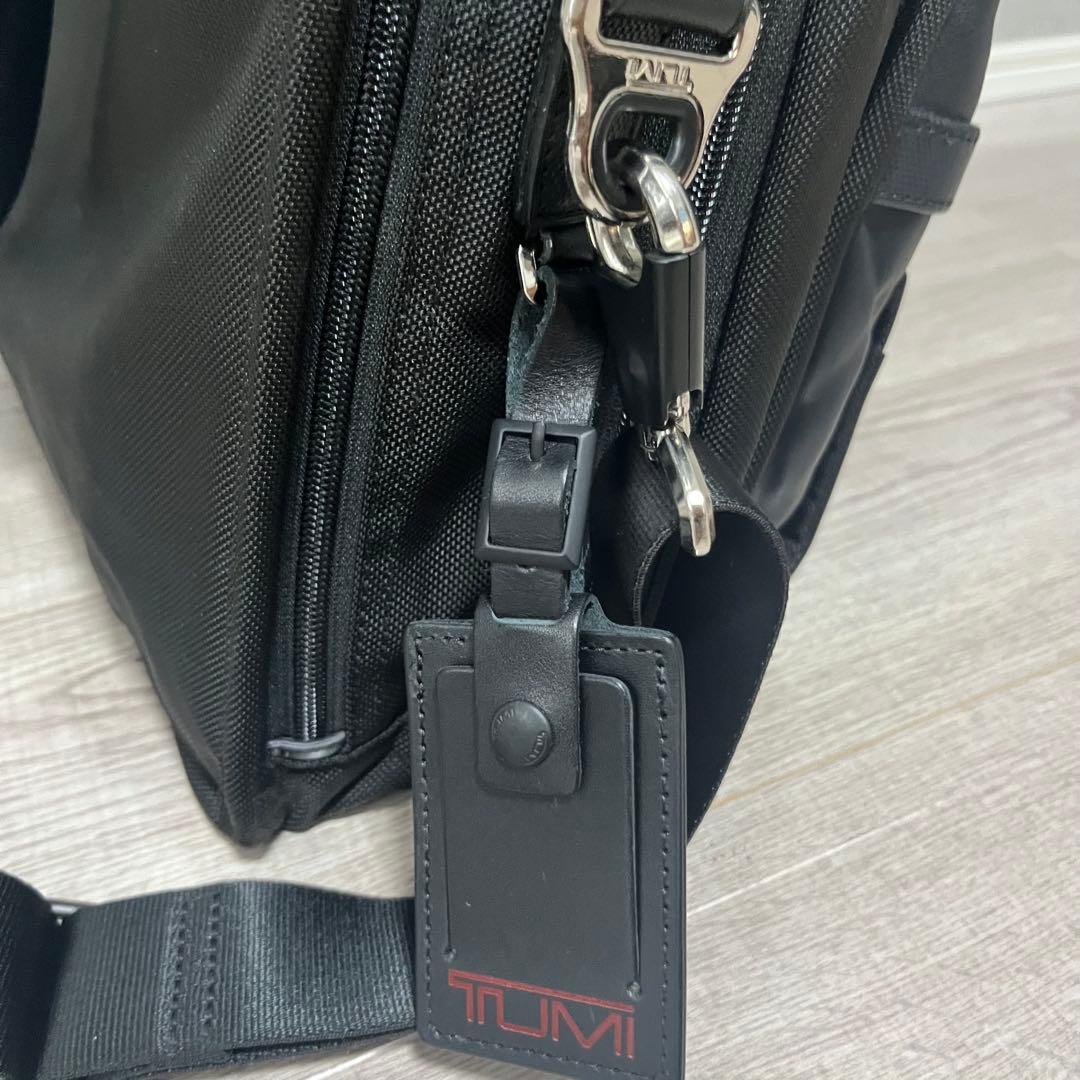 【美品】 TUMI ビジネスバッグ ALPHA3 BLACK CHROME 限定