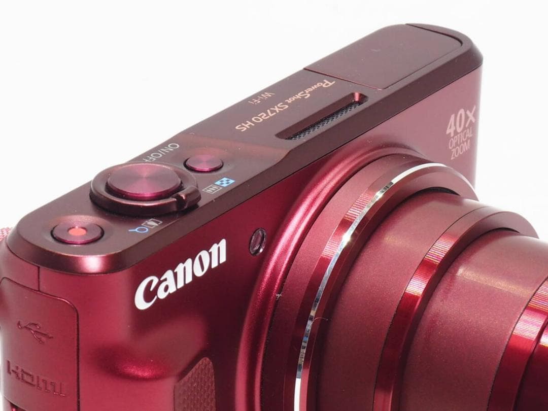 ■美品■ Canon Power shot SX720HS レッド ほぼ新品同等