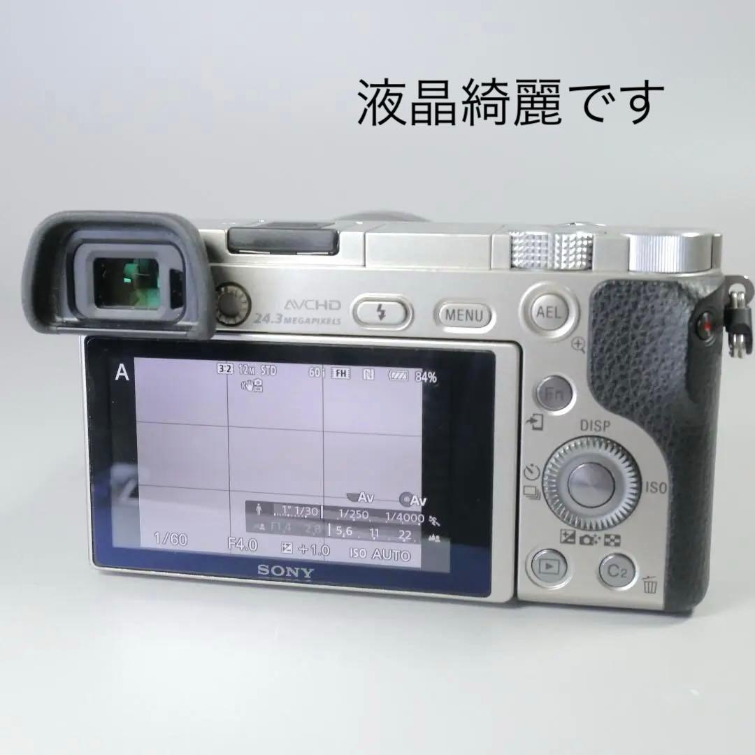 ☆ショット8688回☆SONY α6000 ミラーレス 18-55mm　＃252