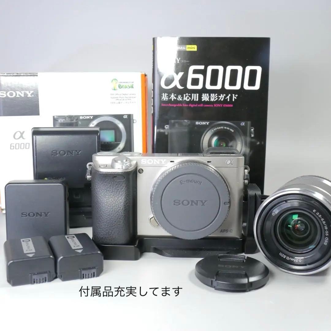 ☆ショット8688回☆SONY α6000 ミラーレス 18-55mm　＃252