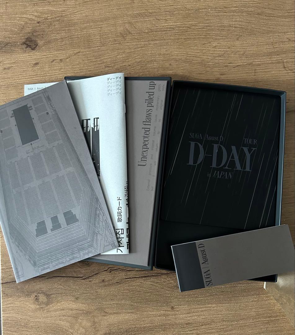 ミュージック SUGA Agust D D-DAY in JAPAN DVD