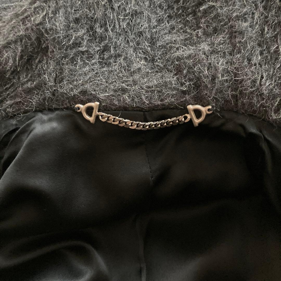 GUCCI フード付きダッフルコート 40サイズ ダークグレー