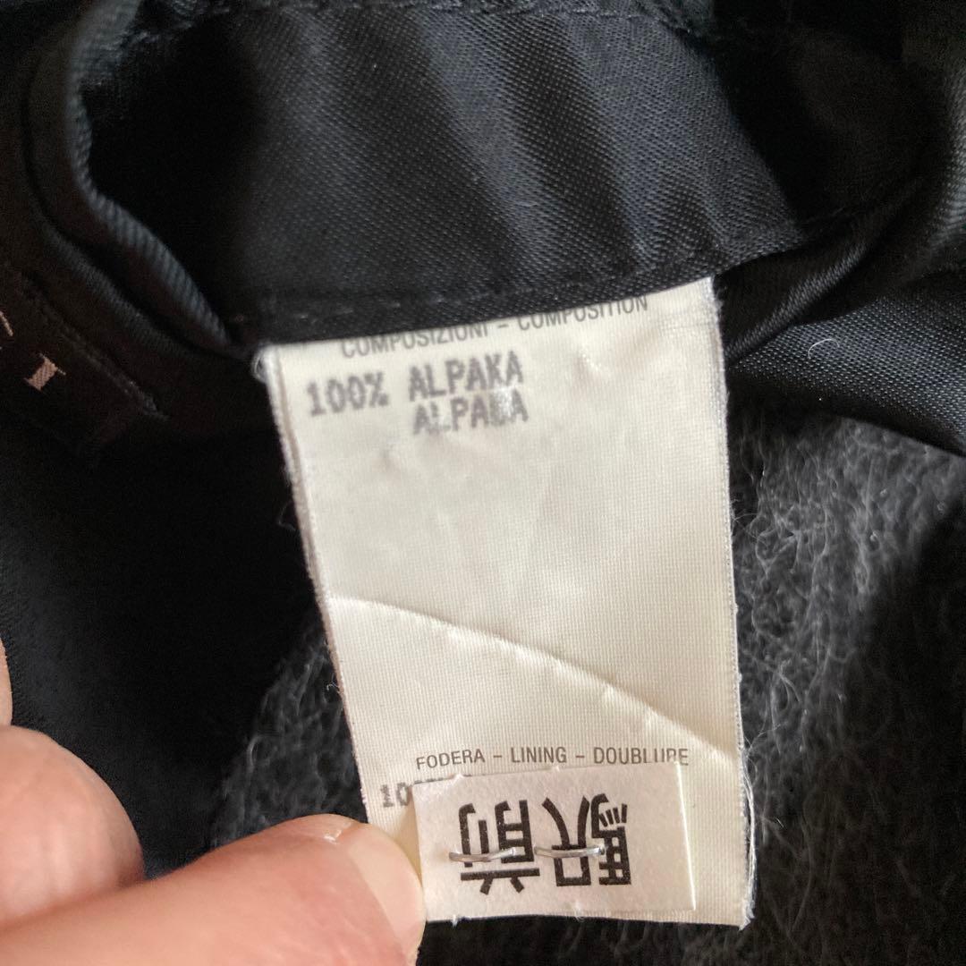 GUCCI フード付きダッフルコート 40サイズ ダークグレー