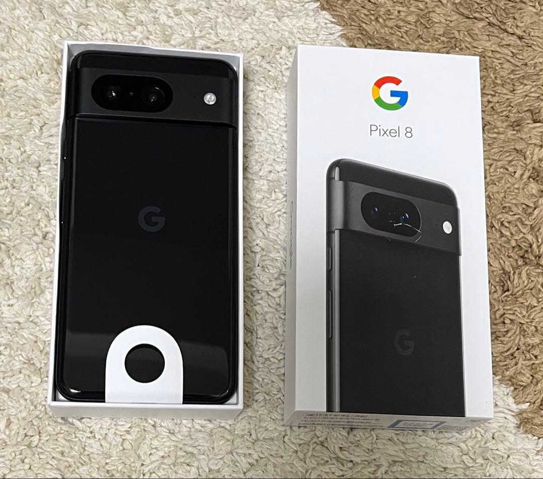 【新品未使用】Google Pixel8 128GB Obsidian