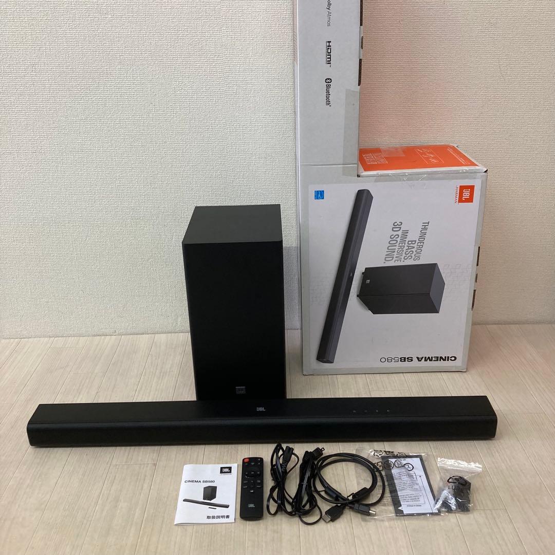 【美品】JBL CINEMA SB580 サウンドバー