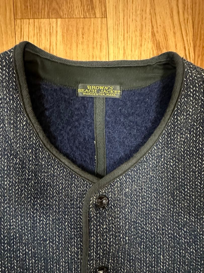 ブラウンビーチジャケット　ベスト　38