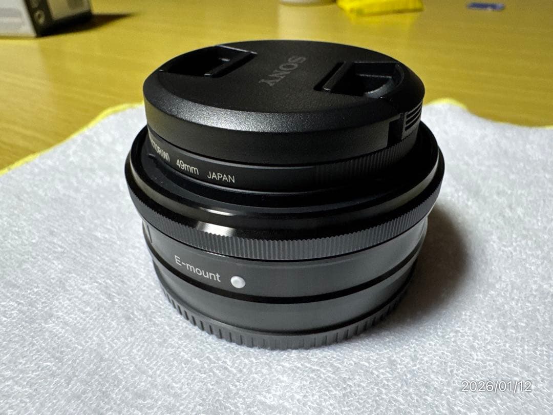 SONY ソニー 単焦点 レンズ E 20mm F2.8 使用小