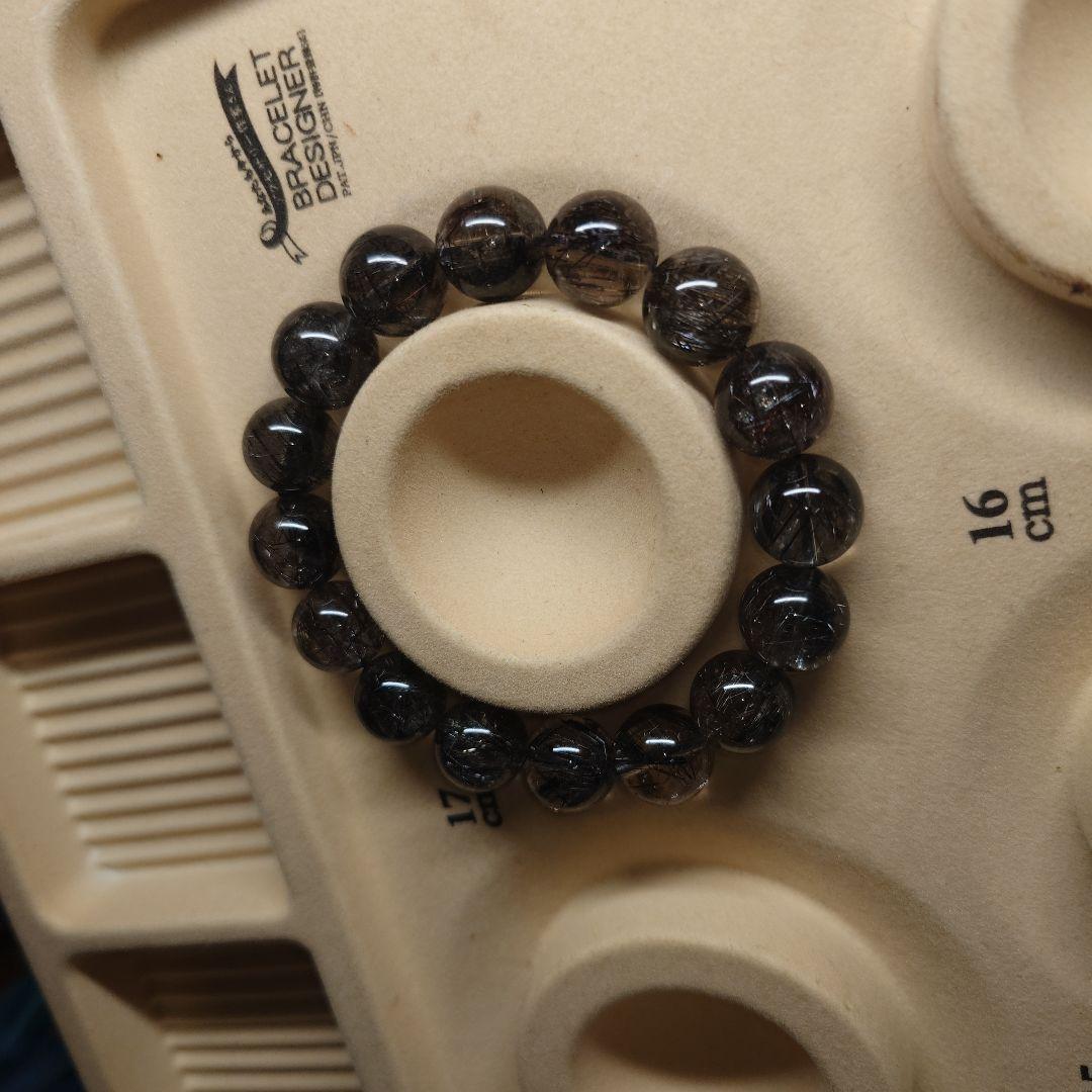 よっともくん様分☆二酸化チタンリアルブラックルチルクォーツ　偽物だと返金します