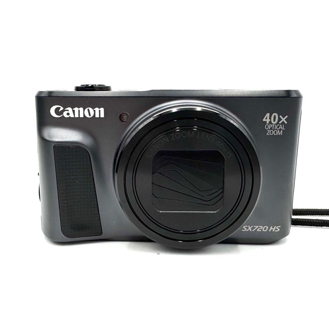 美品 Canon PowerShot SX720 HS ブラック キャノン