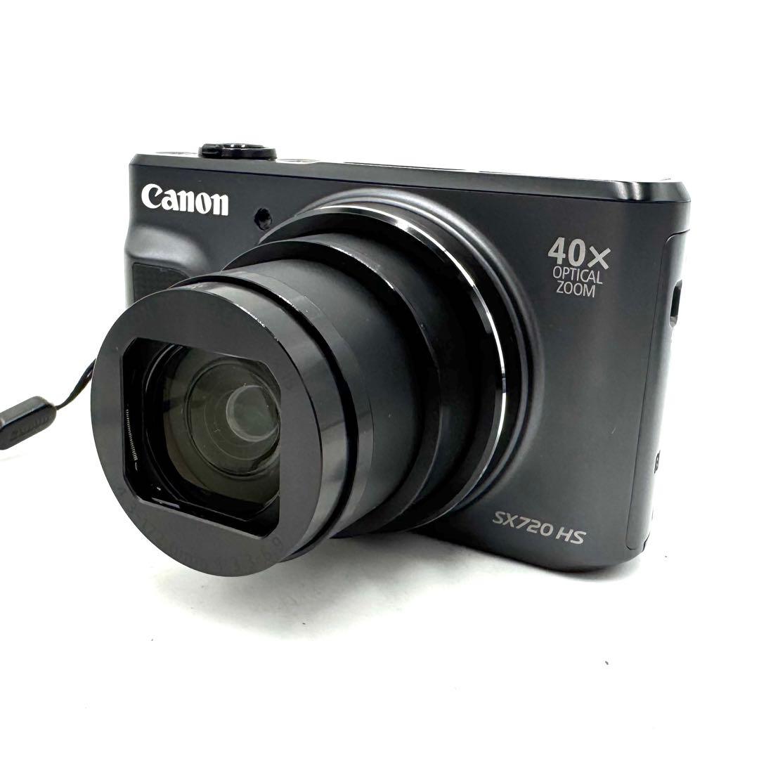 美品 Canon PowerShot SX720 HS ブラック キャノン