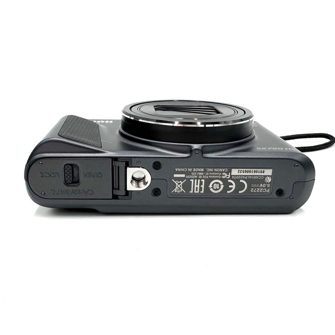 美品 Canon PowerShot SX720 HS ブラック キャノン