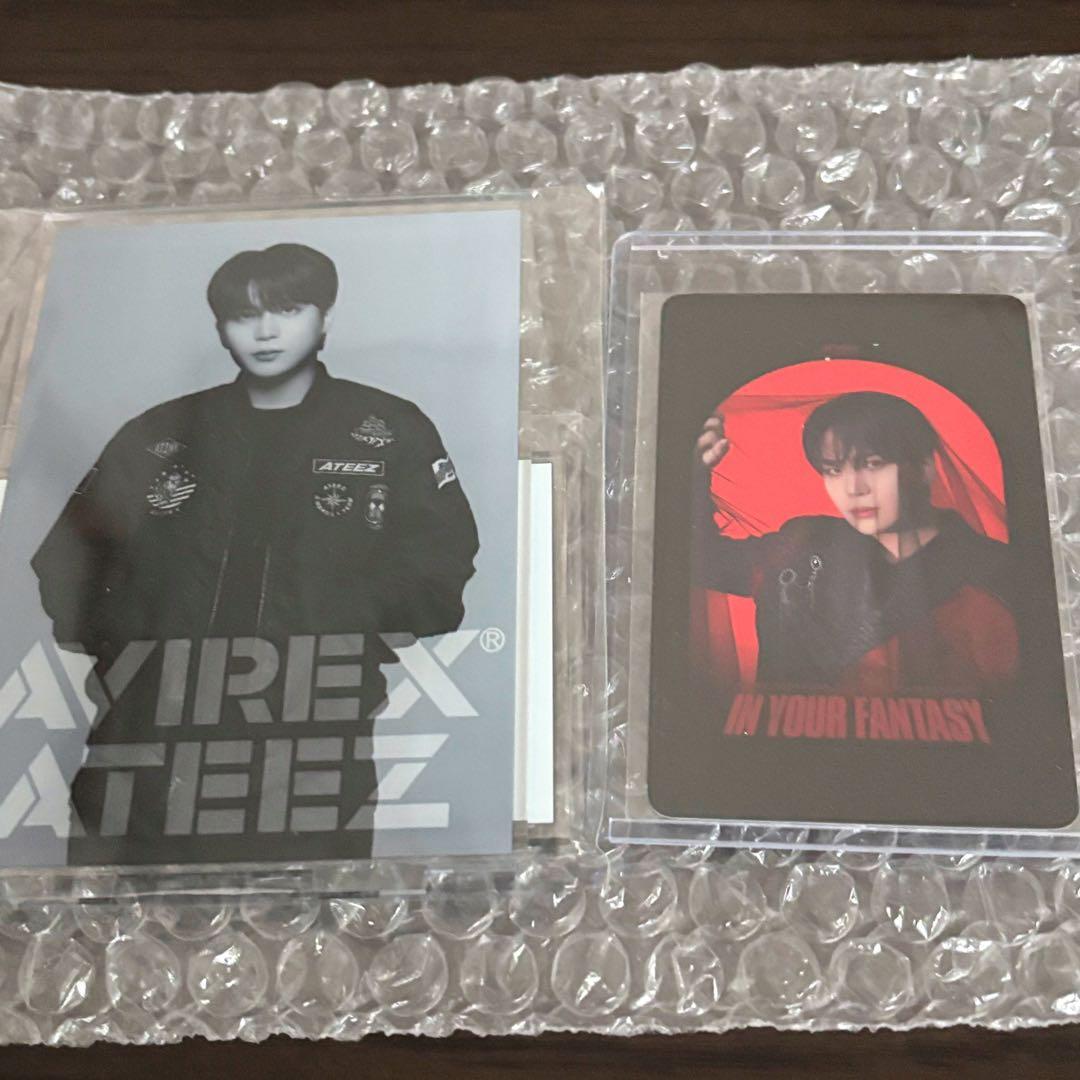 ATEEZ ジョンホ Lemino トレカ AVIREXアクスタ