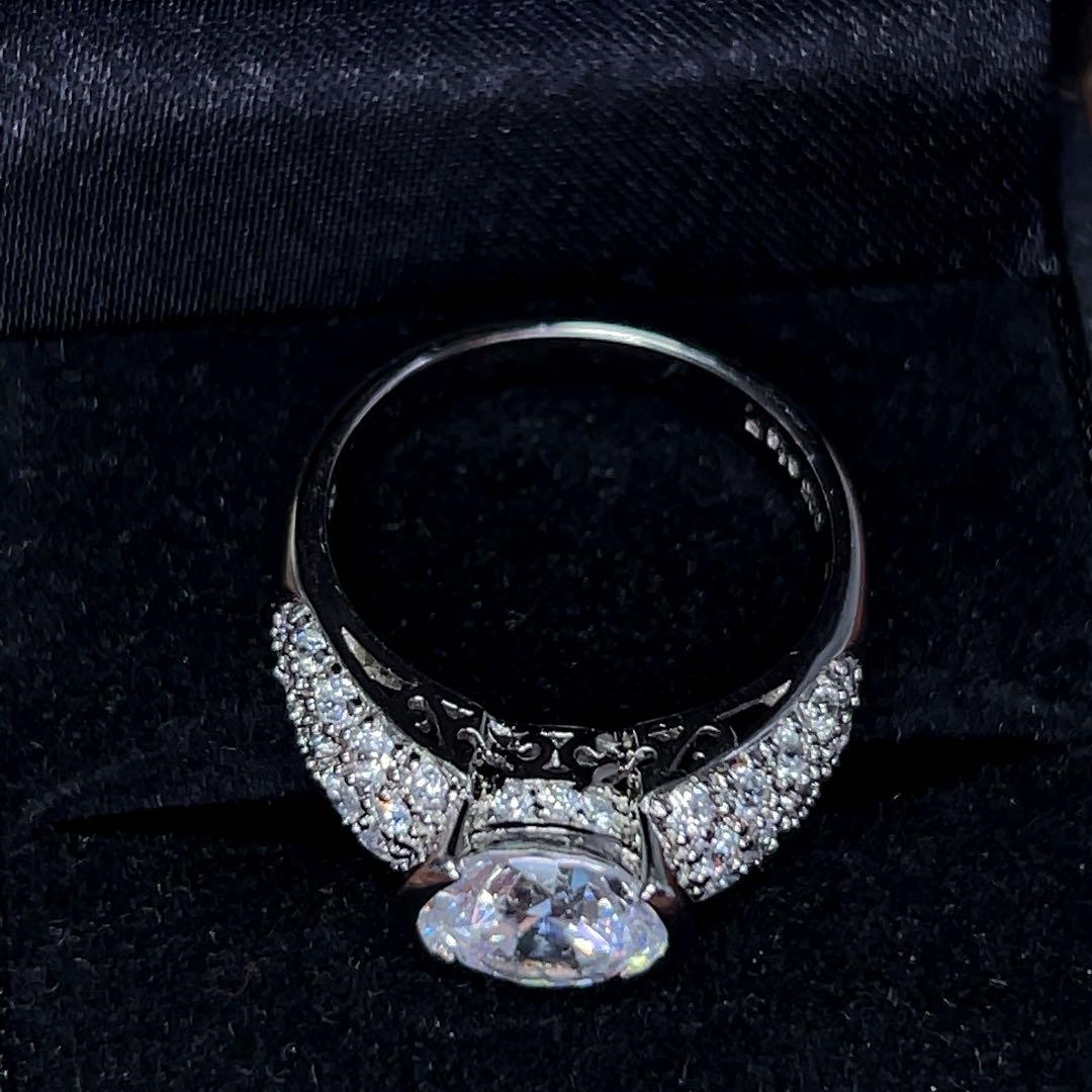 【美品】ete エテ パヴェ リング SV925P 大粒 13号