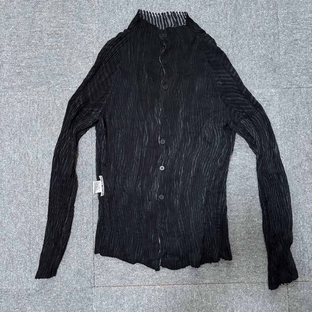 ISSEY MIYAKE リバーシブル プリーツトップス タートル
