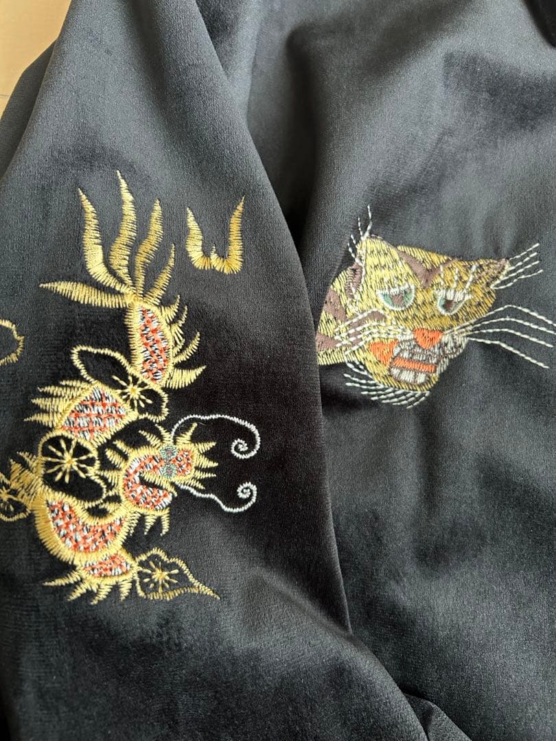 HOUSTON ベトジャン 別珍 ベロア45周年限定モデル