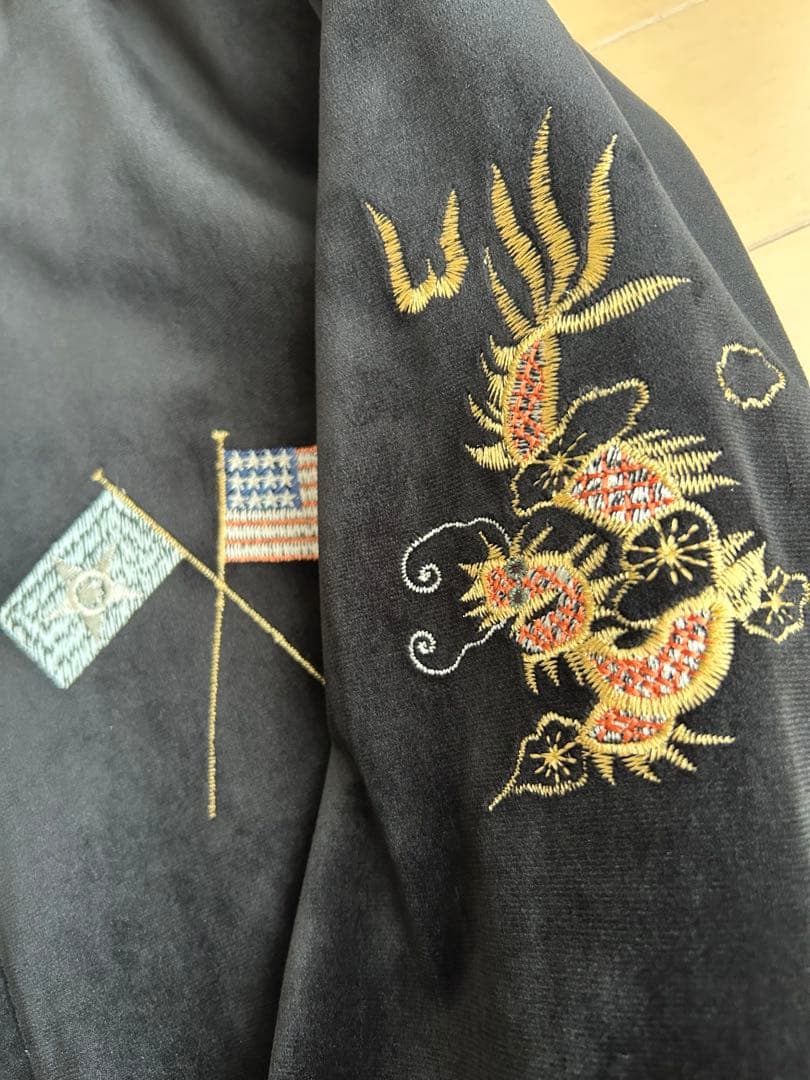 HOUSTON ベトジャン 別珍 ベロア45周年限定モデル