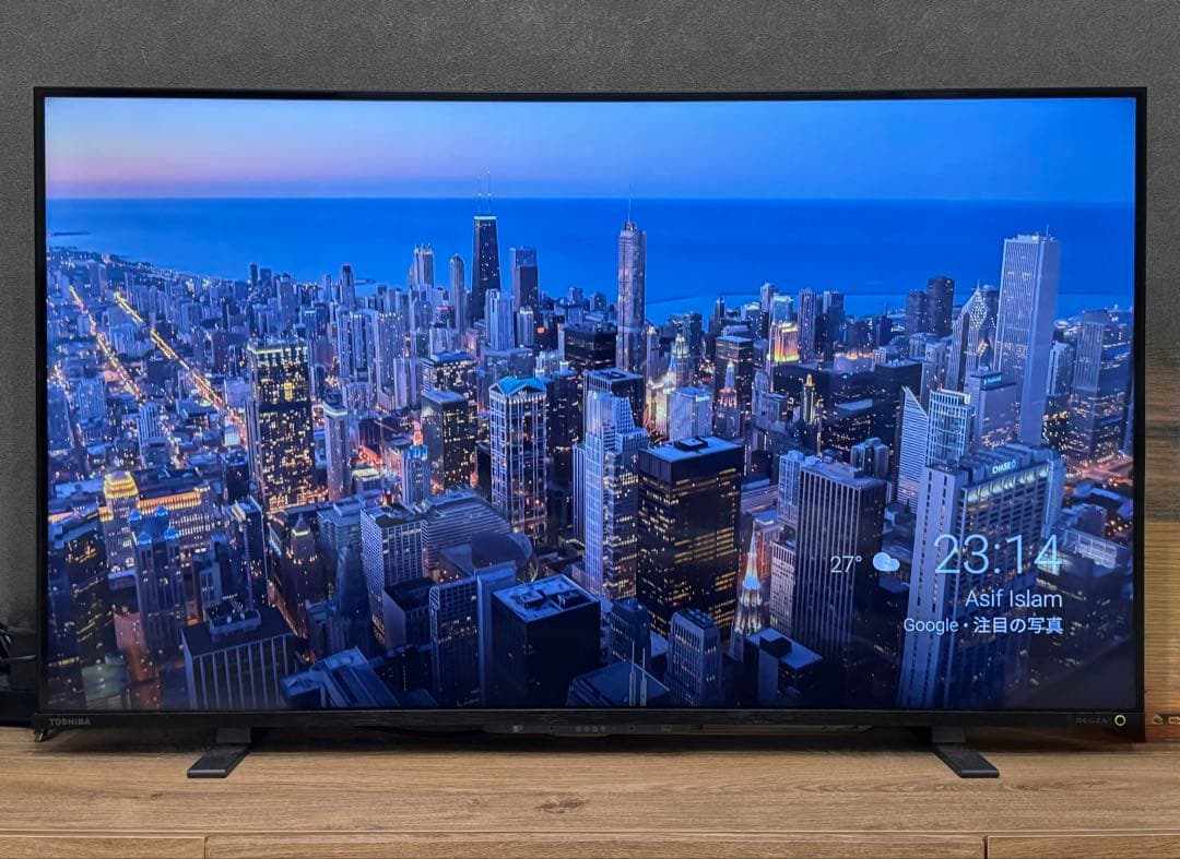 REGZA 43インチ4K液晶テレビ 43Z570K 倍速パネル 2番組同時録画