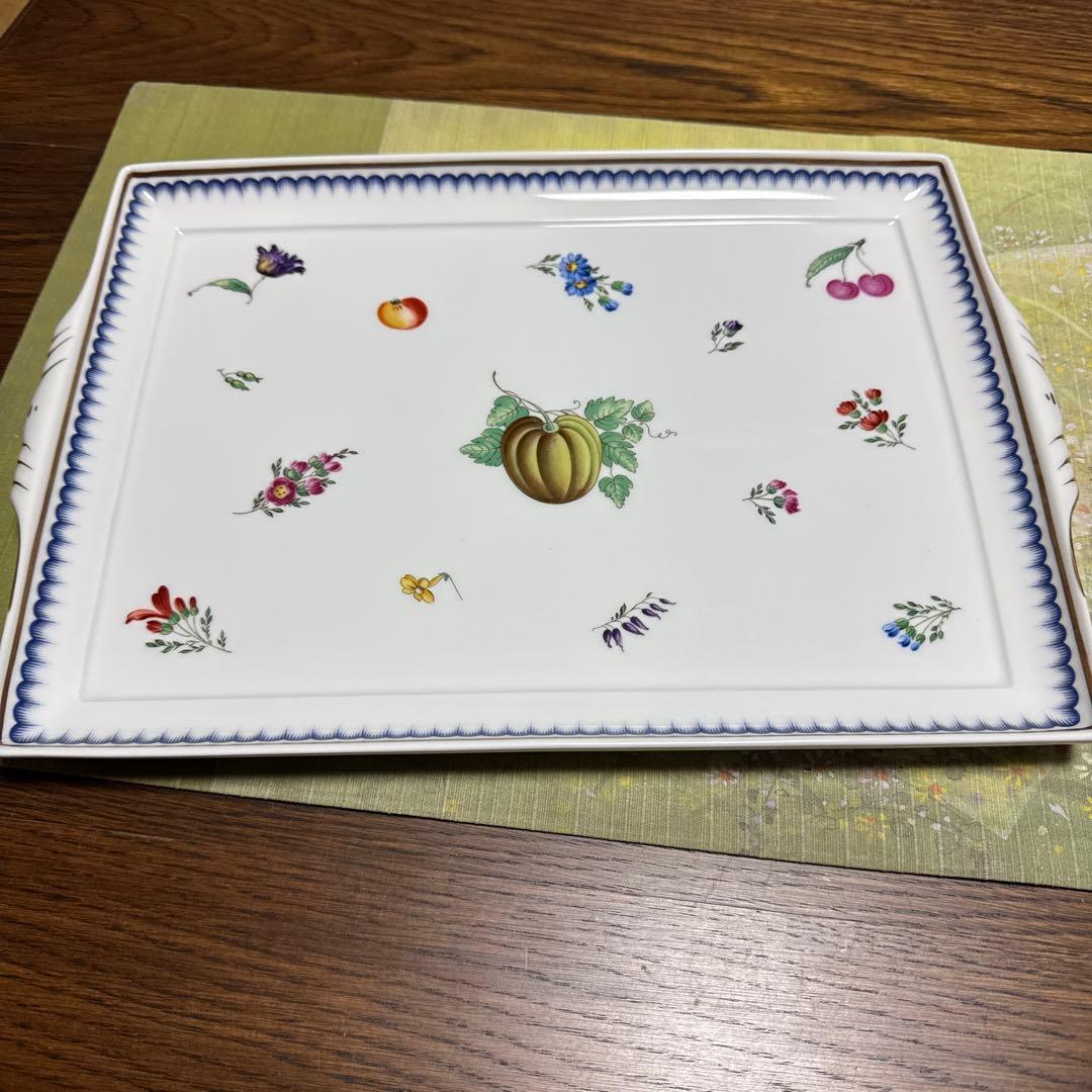 リチャードジノリ　イタリアンフルーツ　スクエアトレイ