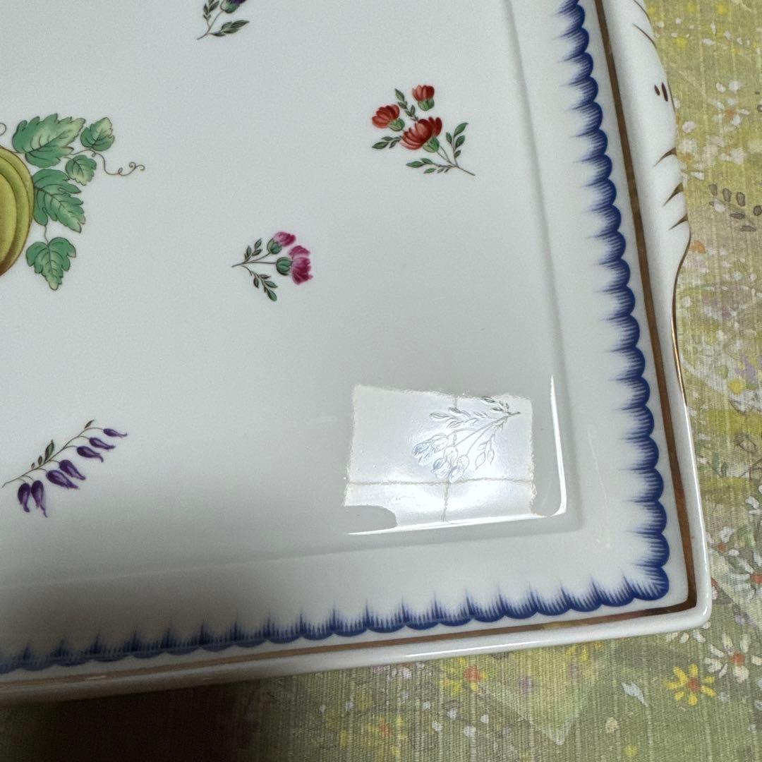 リチャードジノリ　イタリアンフルーツ　スクエアトレイ