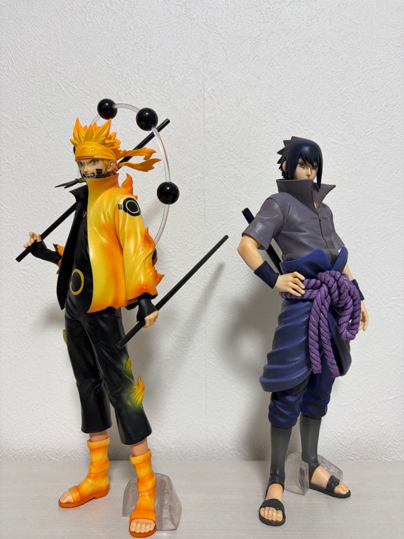 NARUTO1番くじナルト・サスケフィギュアセット