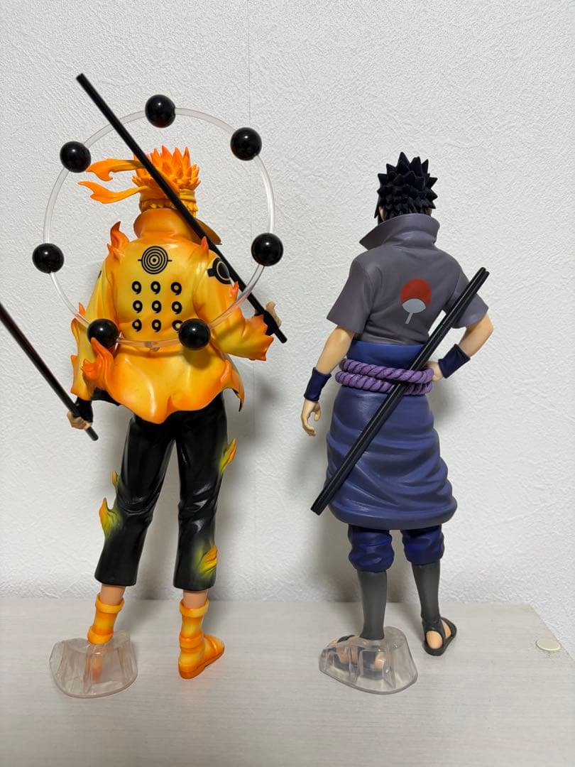 NARUTO1番くじナルト・サスケフィギュアセット