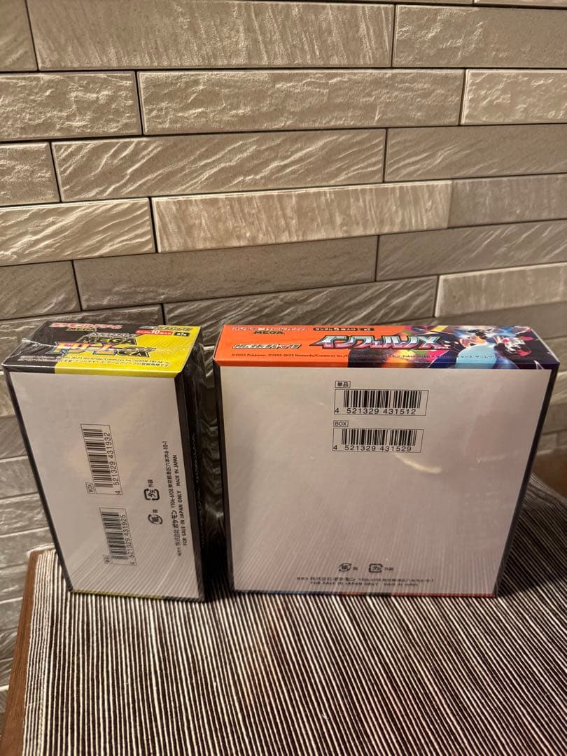 MEGAドリームex 1BOX インフェルノX 1BOX シュリンク付きポケカ