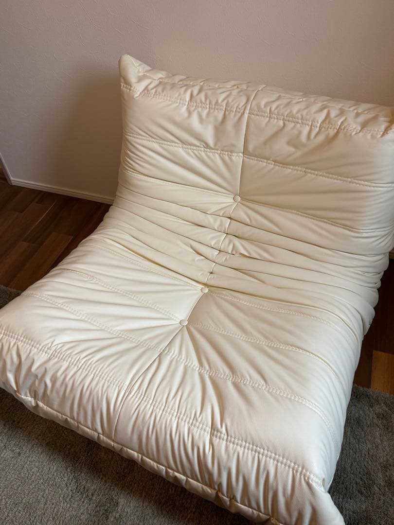 小川　C42 Bee relax sofa アイボリー　一人掛け　ソファ