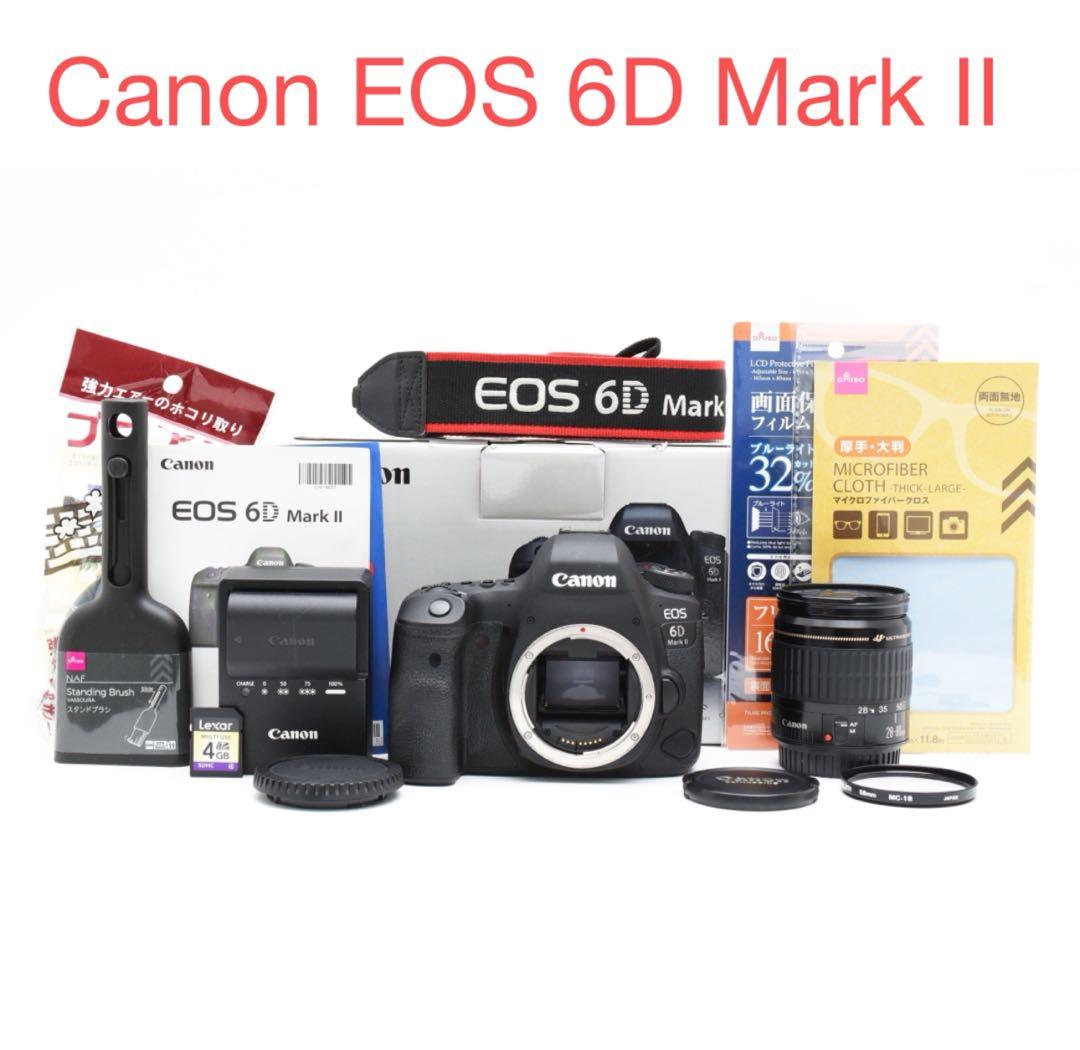 デジタル一眼レフカメラCanon EOS 6D Mark II 標準レンズセット
