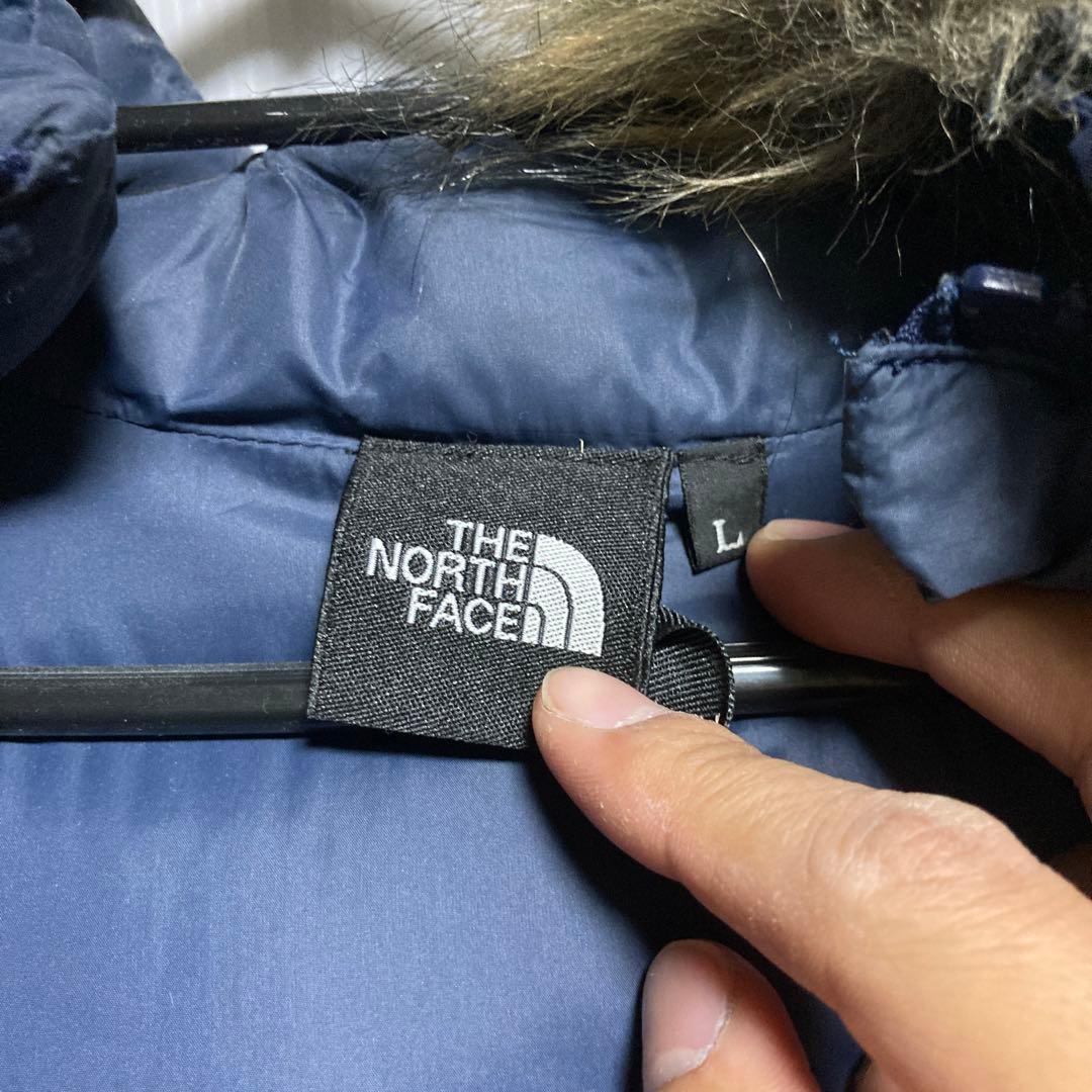 THE NORTH FACE マウンテンパカーインナーダウン付き　 L ネイビー