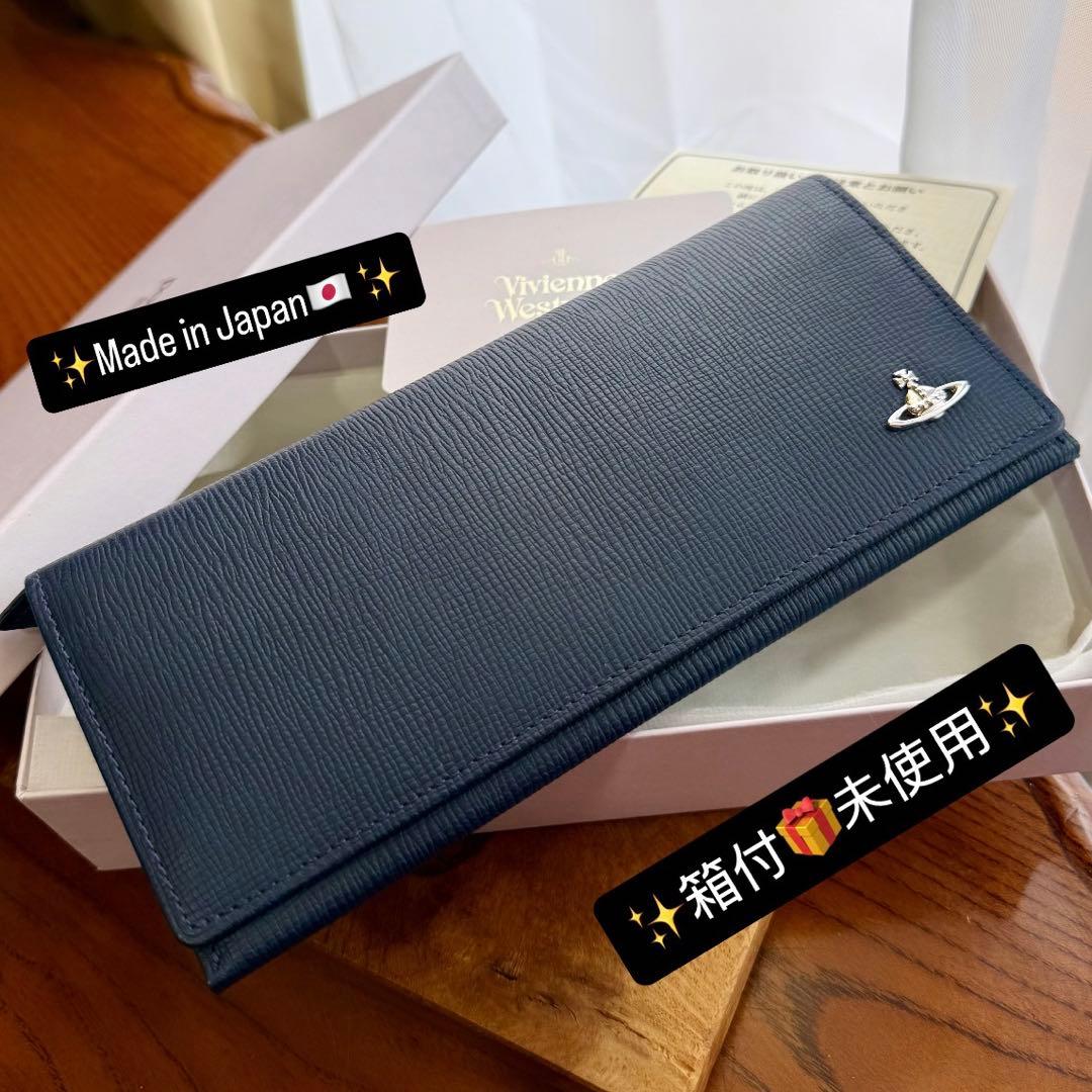 日本製/箱付/未使用/VivienneWestwoodオーブ/長財布